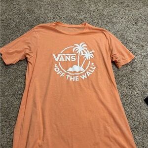 Vans Orange Graphic T-Shirt
